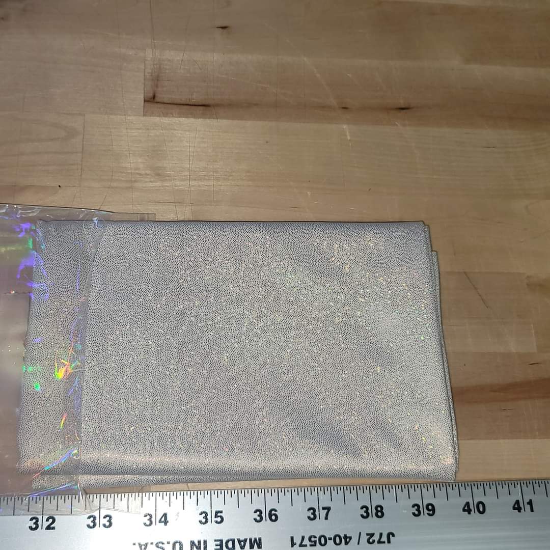 IN STOCK: Glitter Poly Lycra Fabric