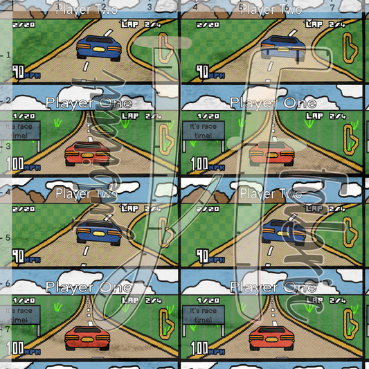 Racing game