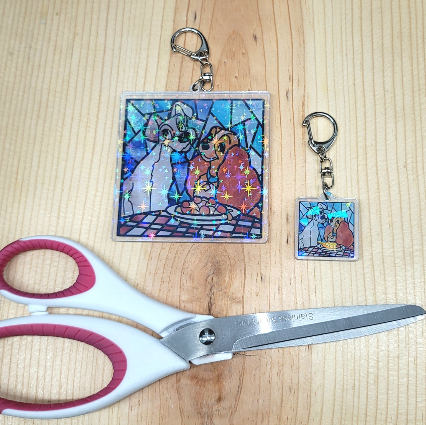 IN STOCK: Spaghetti Love Keychain