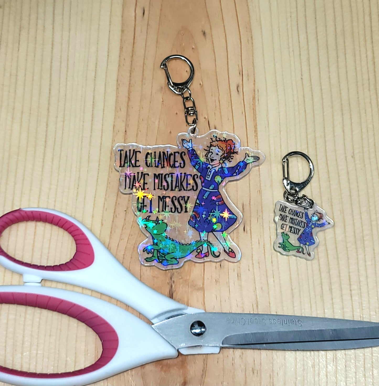 IN STOCK: MsFrizzle Keychain