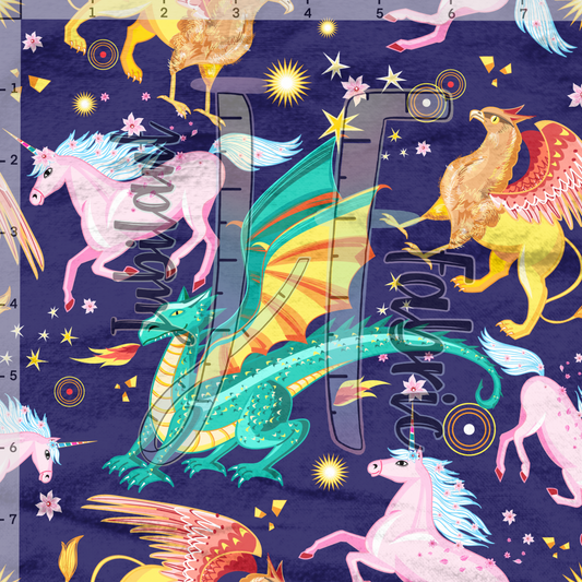 Pegasus, Unicorn, Dragon