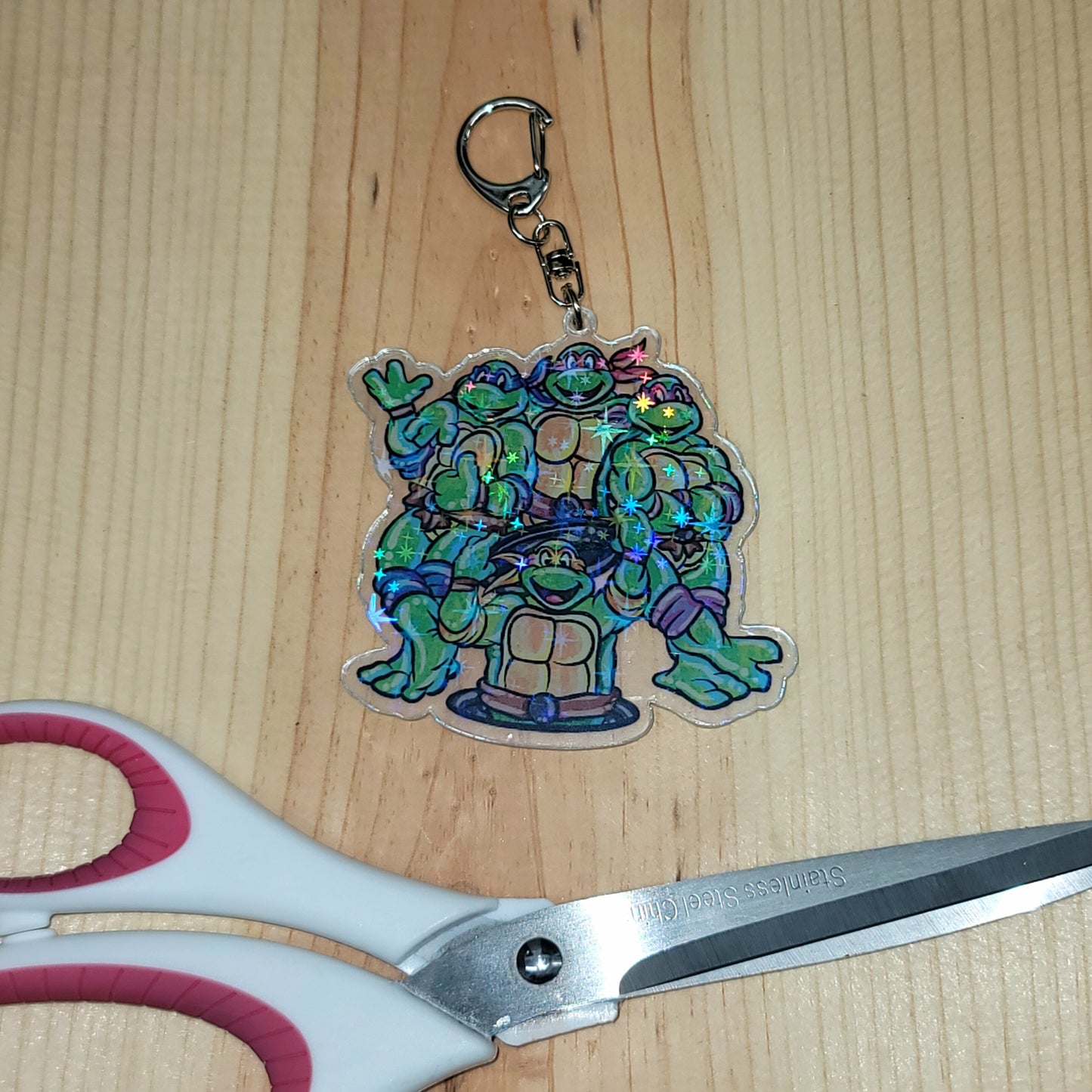 IN STOCK: Ninja Turtles Keychain