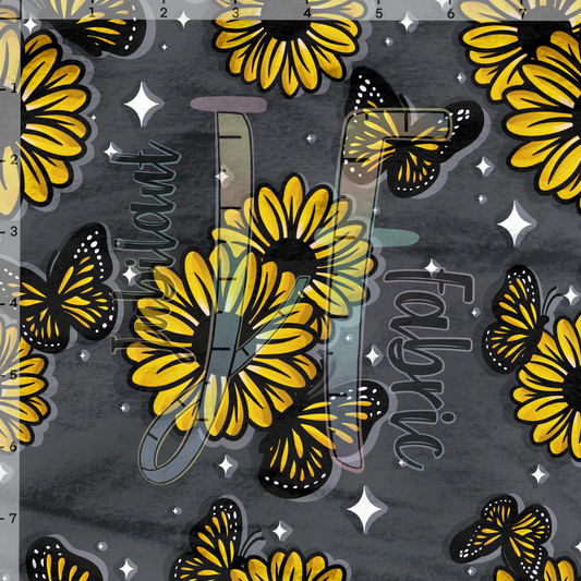 Sunflowers & Butterflies