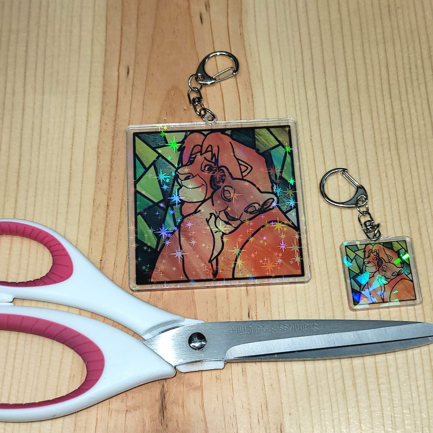 IN STOCK: Lion Love Keychain