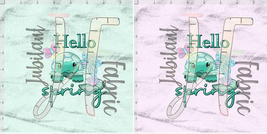 Spring Turtle Panel