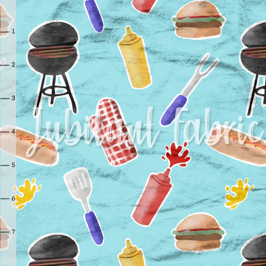 BBQ on Blue