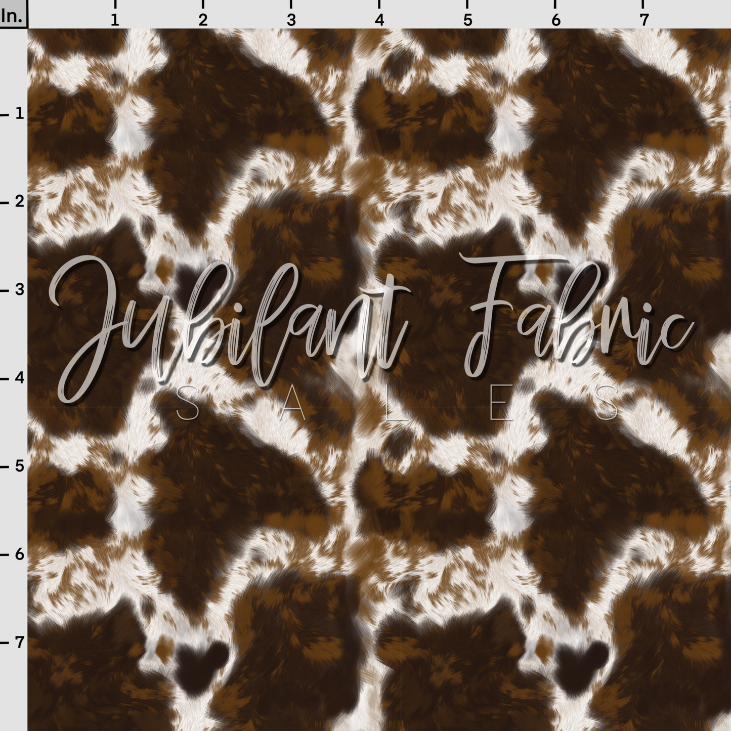 Realistic cow hide