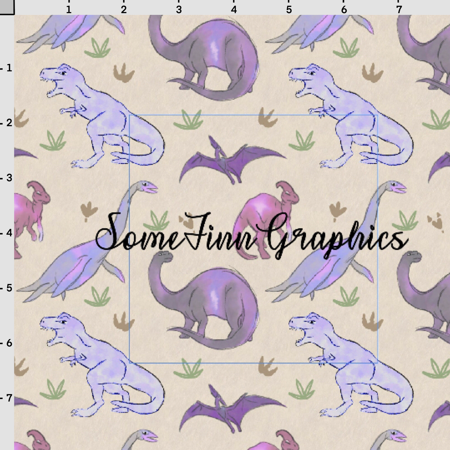 Purple Dinos