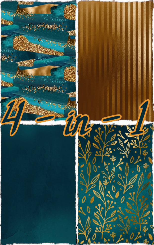House Designs, X-in-1 Yard: 4 x FQ or 2 x Half Yard