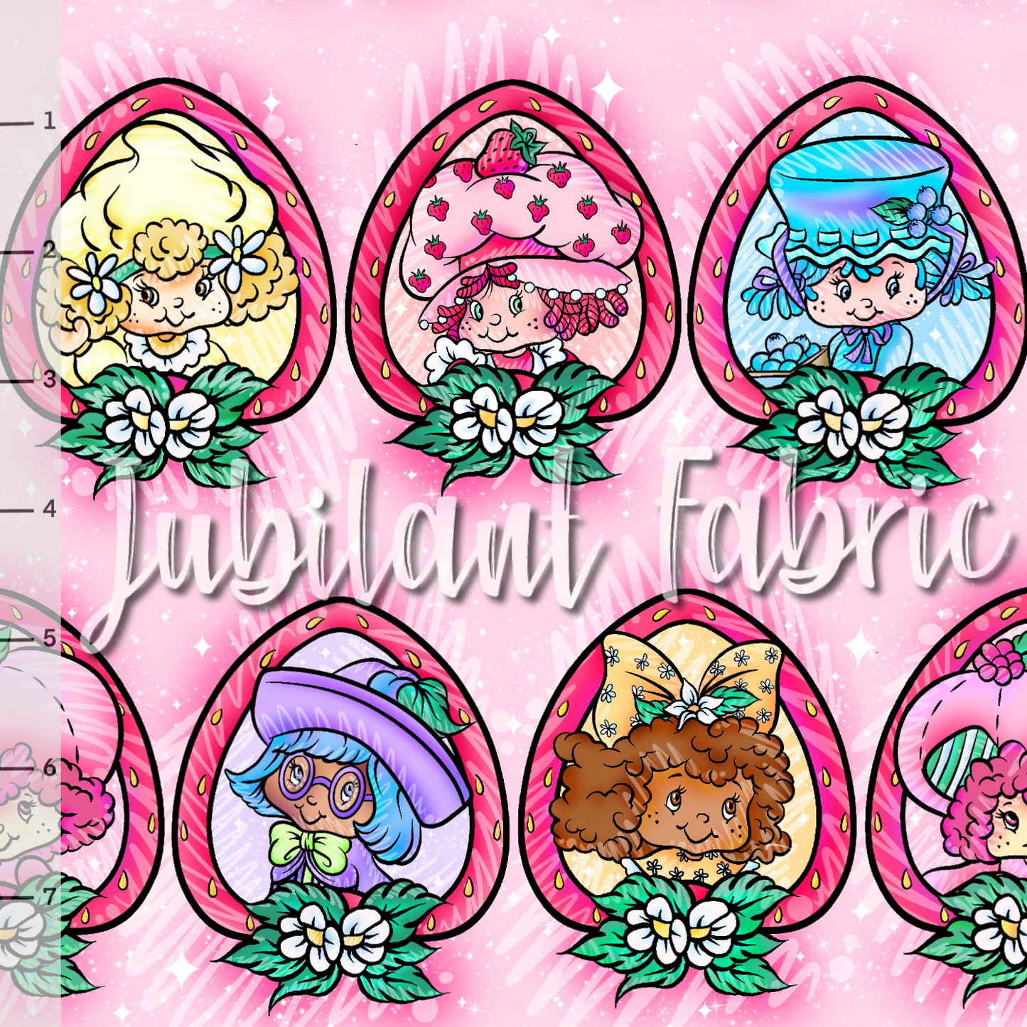 GreySkies: Care bear, strawberry shortcake, Rainbow Brite