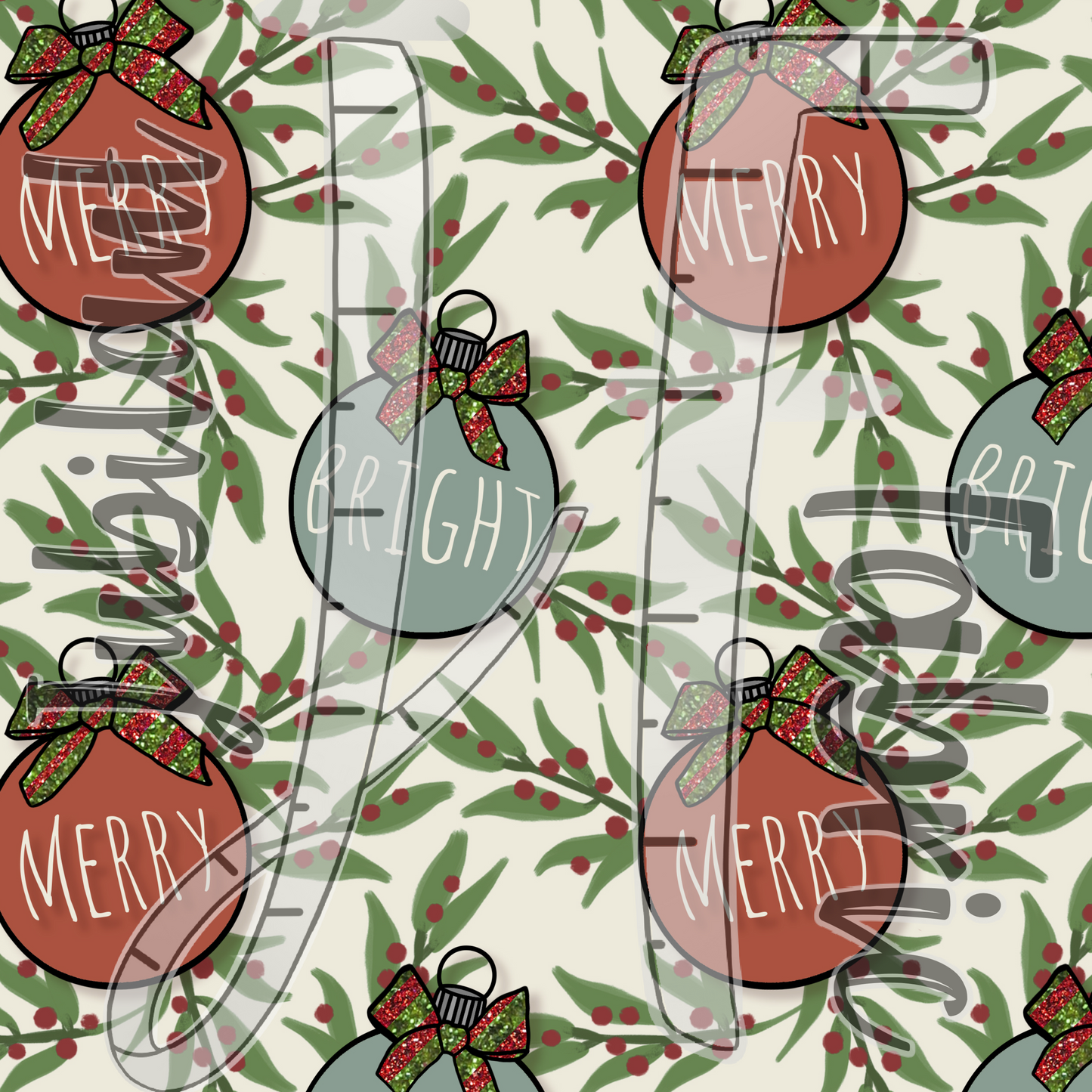 Merry & Bright Ornaments