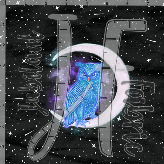 Neon Owl Panel
