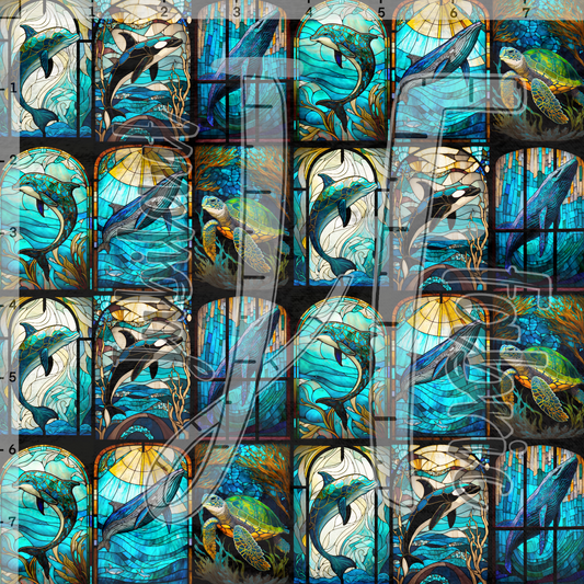 Stained Glass Sea