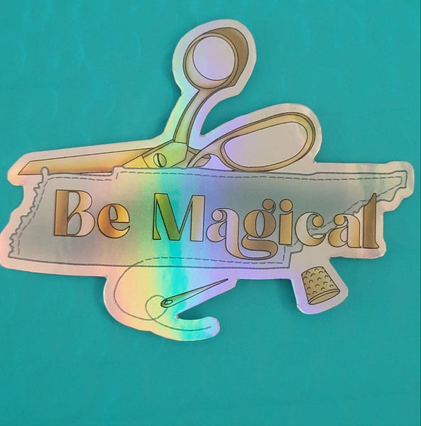 Single Be Magical Keychain