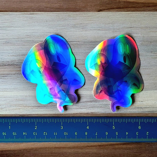 IN STOCK: Sticker Ghosty shroom