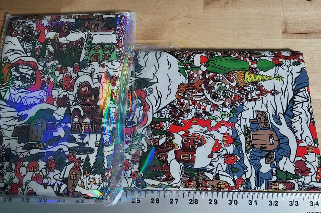 IN STOCK: CW Fabric Grinch