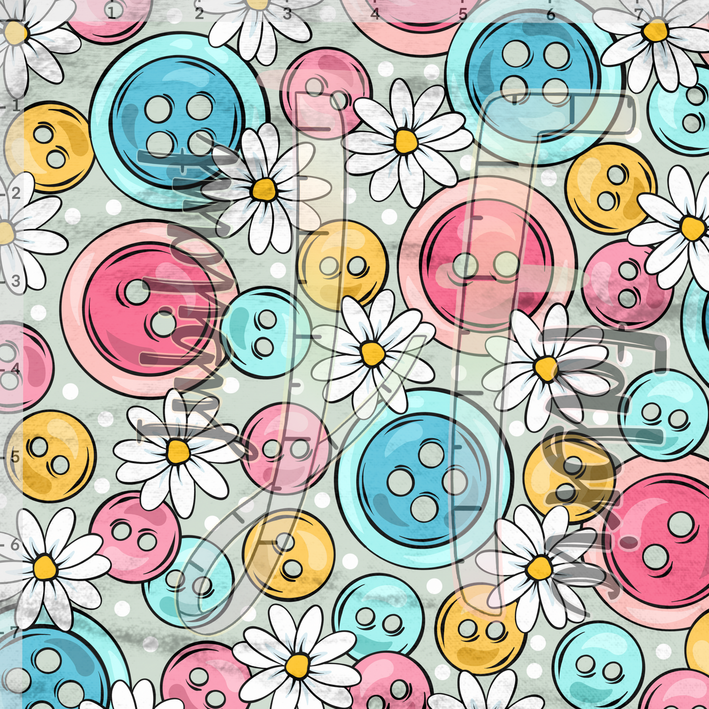 Floral Buttons