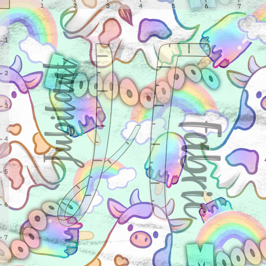 Rainbow Cow Ghosty