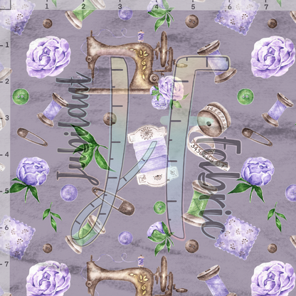 Purple Sewing