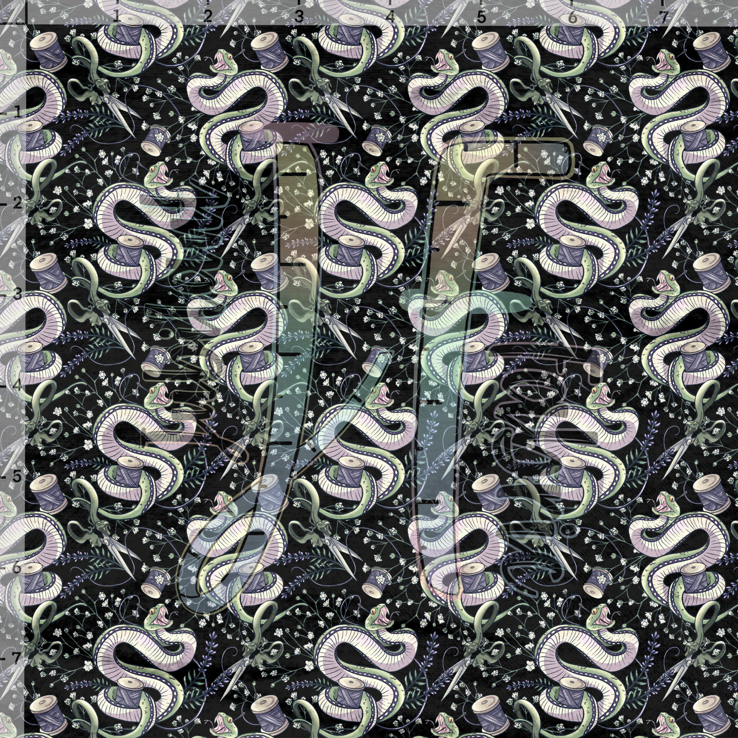 Snake Sewing (black)