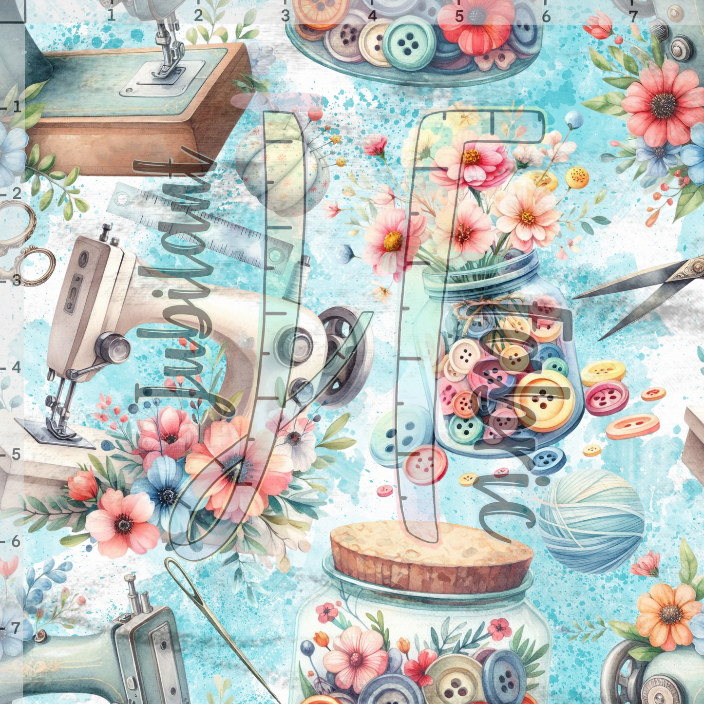 Floral Sewing