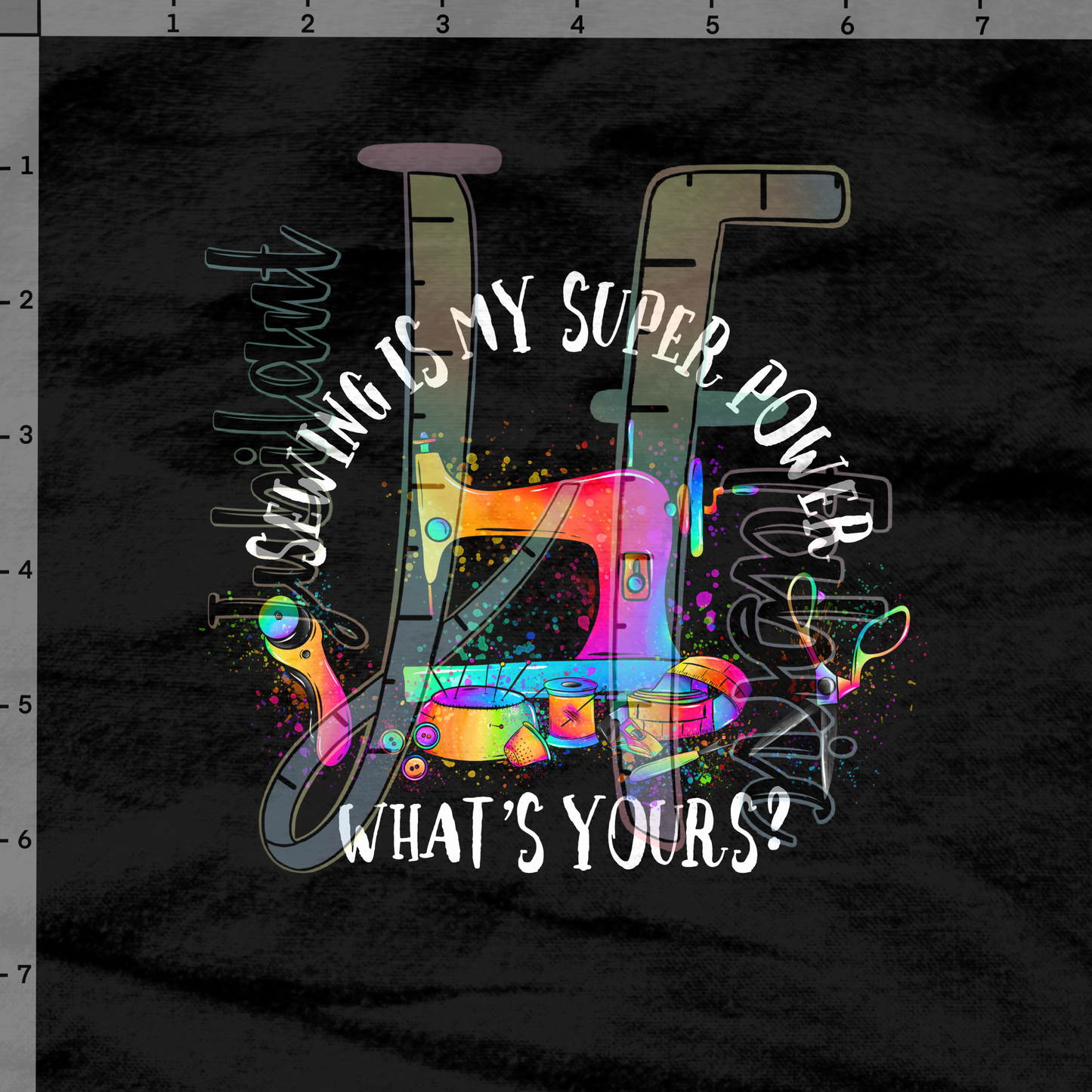 Sewing Superpower Panel [neon sewing]
