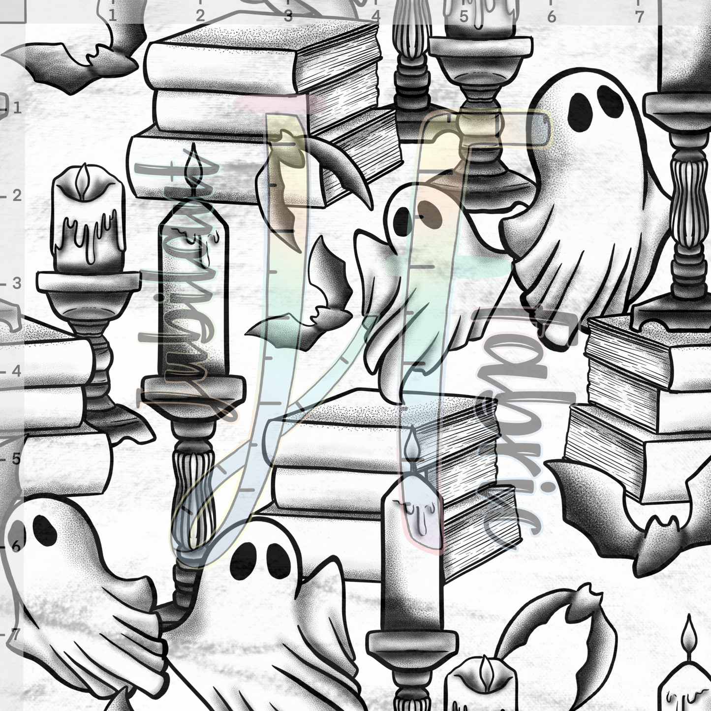 Ghosty Bookcase