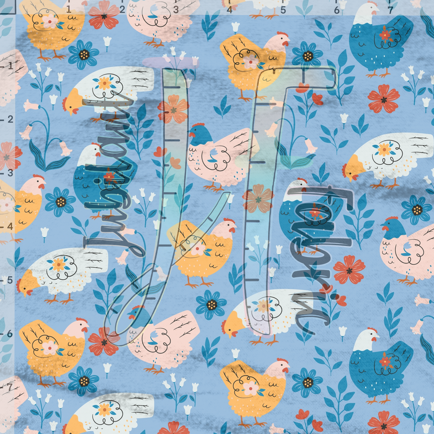Blue Chickens