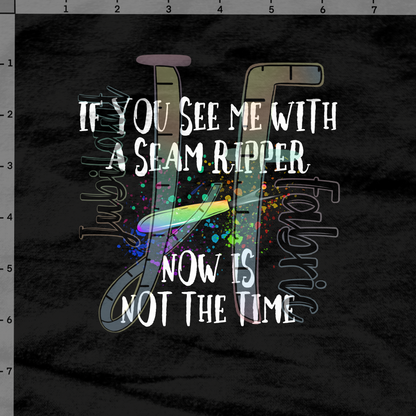 Seam Ripper Panel [neon sewing]