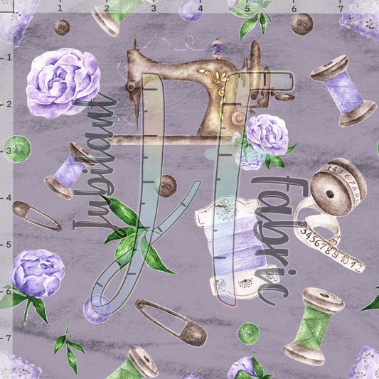 Purple Sewing