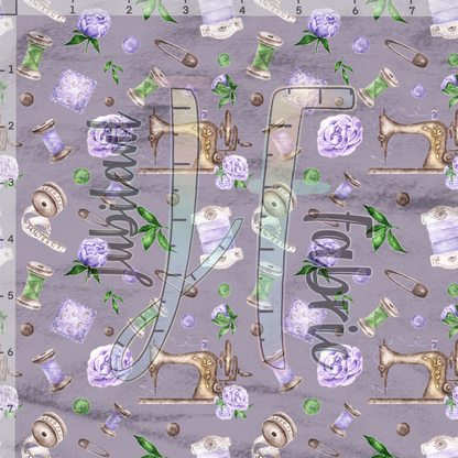 Purple Sewing