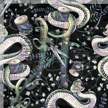 Snake Sewing (black)