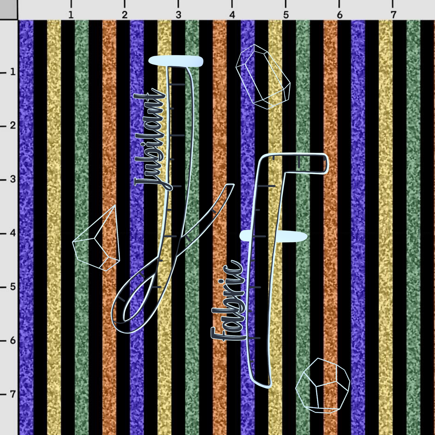 RHPS Glitter Stripes