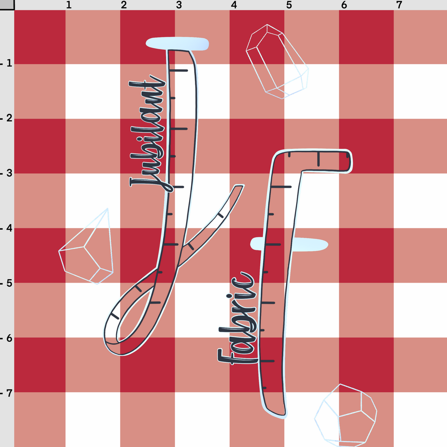 Apple Red Gingham