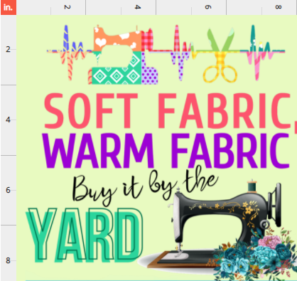 Happy Fabric: Half Yard Panels