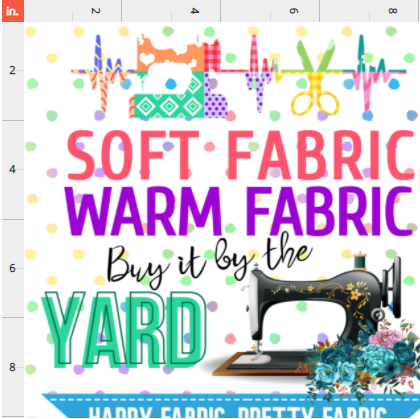 Happy Fabric: Half Yard Panels