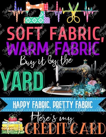 Happy Fabric: Half Yard Panels