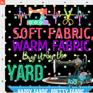 Happy Fabric: Half Yard Panels