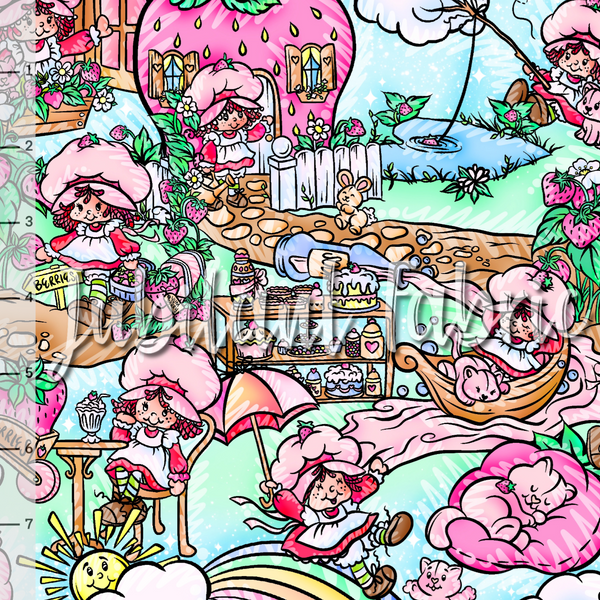 GreySkies: Care bear, strawberry shortcake, Rainbow Brite