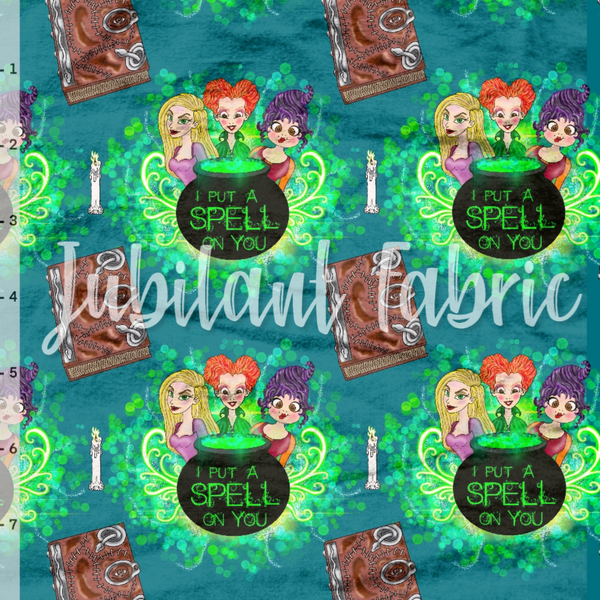 Teal Hocus Spell