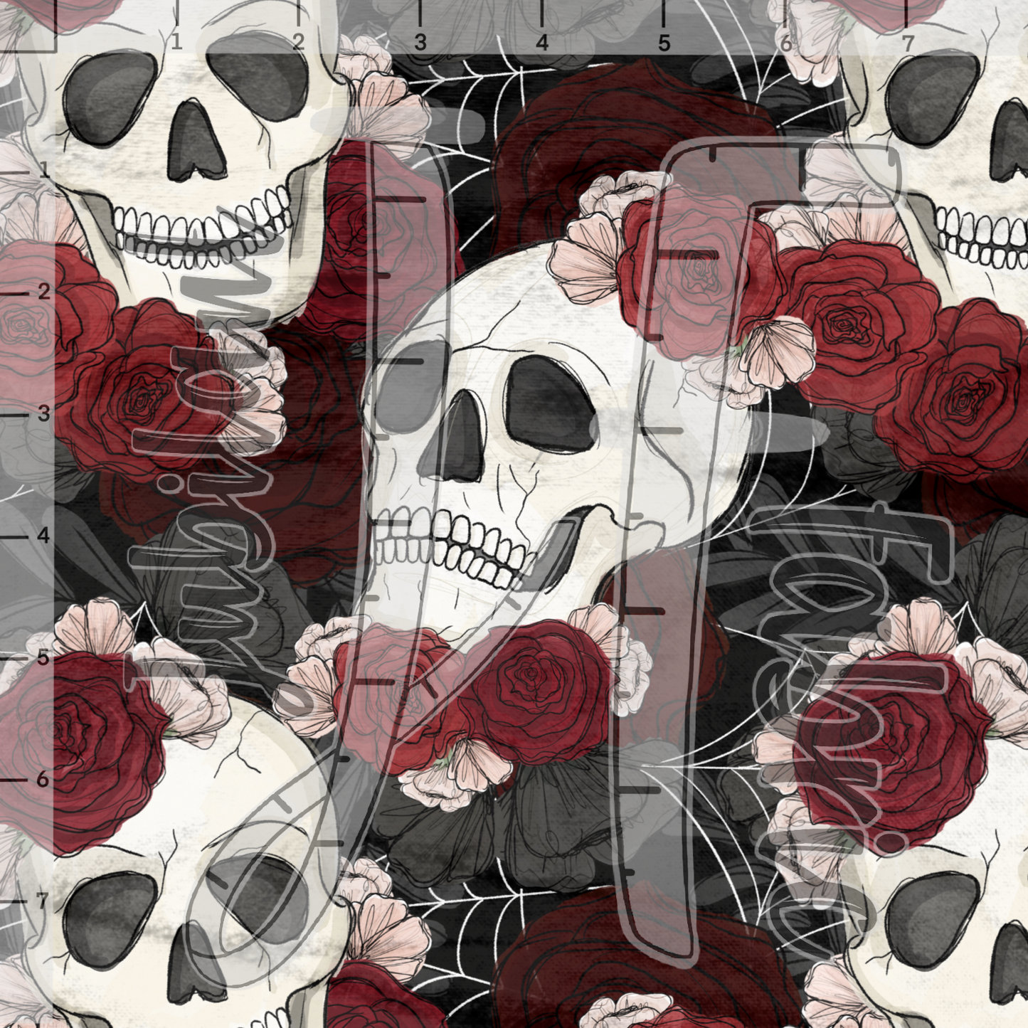 IJPD: Floral Skulls