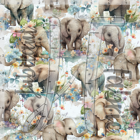 BBB: Floral Elephant