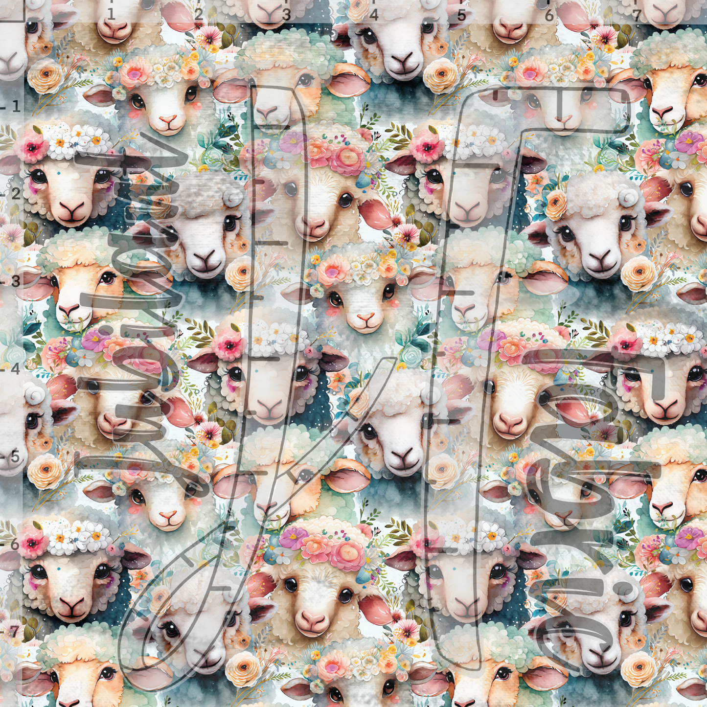 BBB: Floral Sheep