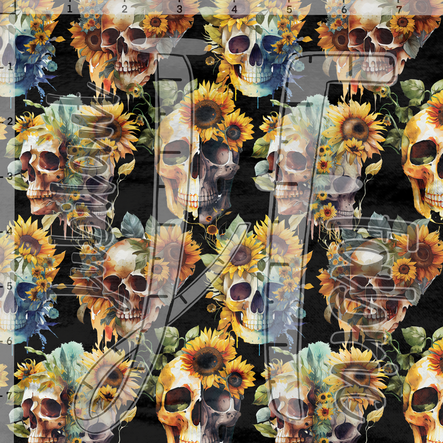 BBB: Floral Skull