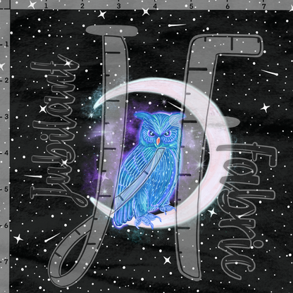 Neon Owl Panel
