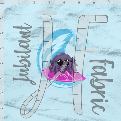 Surfing Spider Light Blue Panels